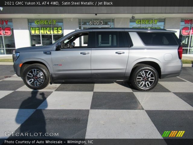 2021 GMC Yukon XL AT4 4WD in Satin Steel Metallic