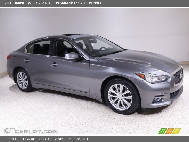 2015 Infiniti Q50 3.7 AWD in Graphite Shadow