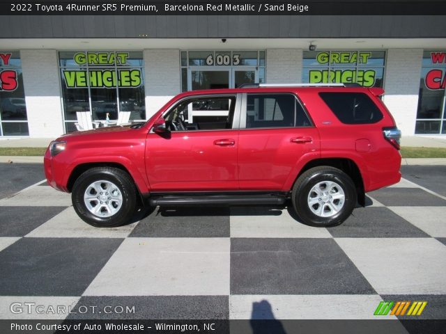 2022 Toyota 4Runner SR5 Premium in Barcelona Red Metallic