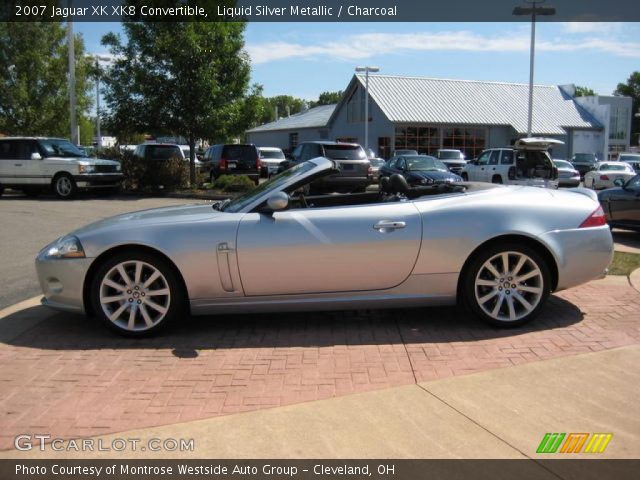 2007 Jaguar XK XK8 Convertible in Liquid Silver Metallic