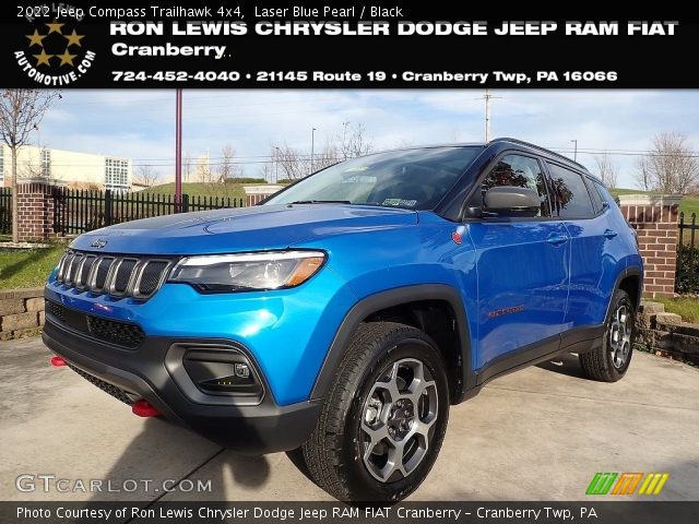 2022 Jeep Compass Trailhawk 4x4 in Laser Blue Pearl