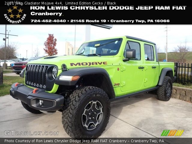 2021 Jeep Gladiator Mojave 4x4 in Limited Edition Gecko