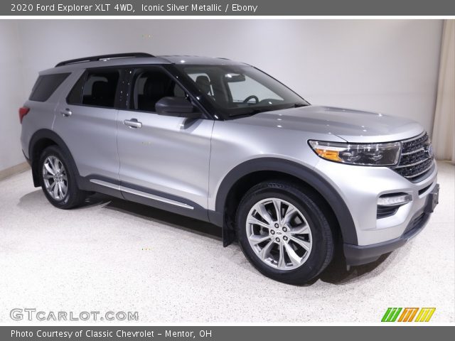 2020 Ford Explorer XLT 4WD in Iconic Silver Metallic