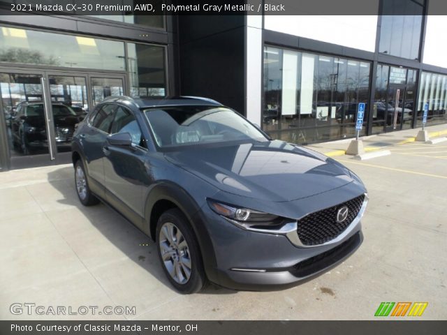 2021 Mazda CX-30 Premium AWD in Polymetal Gray Metallic