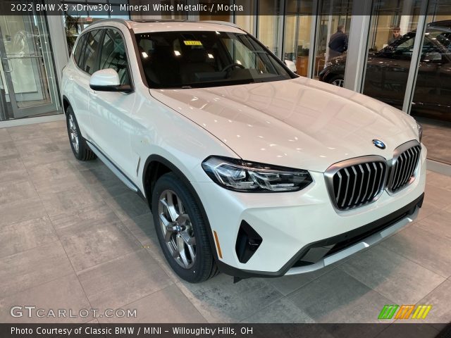 2022 BMW X3 xDrive30i in Mineral White Metallic
