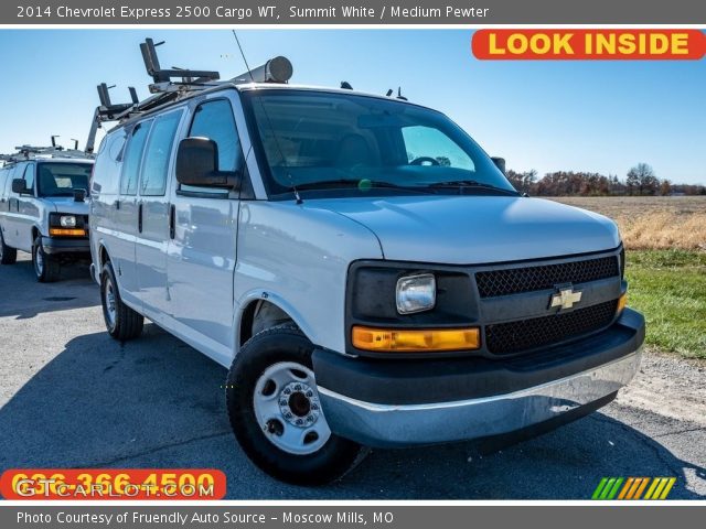 2014 Chevrolet Express 2500 Cargo WT in Summit White