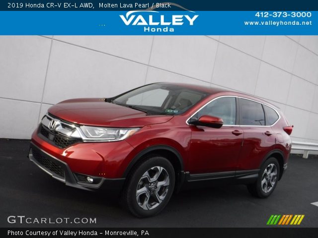 2019 Honda CR-V EX-L AWD in Molten Lava Pearl