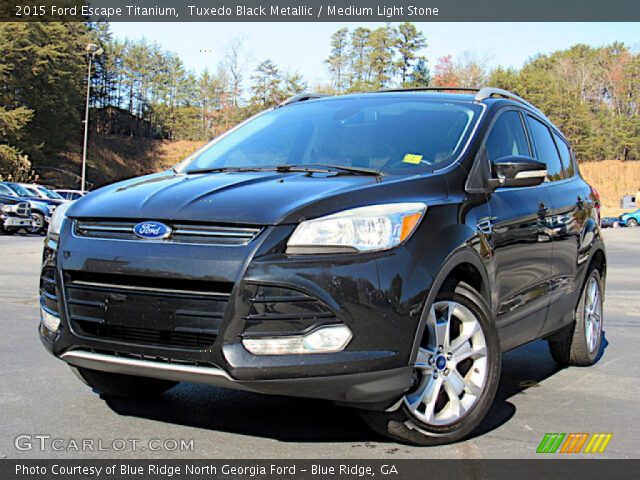 2015 Ford Escape Titanium in Tuxedo Black Metallic