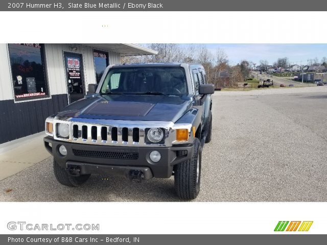 2007 Hummer H3  in Slate Blue Metallic