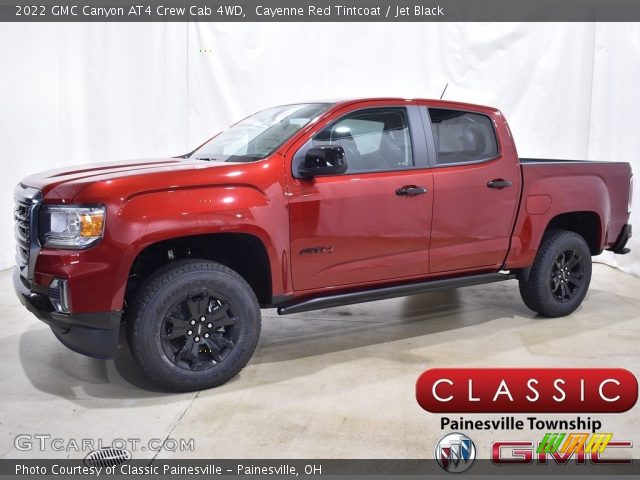 2022 GMC Canyon AT4 Crew Cab 4WD in Cayenne Red Tintcoat