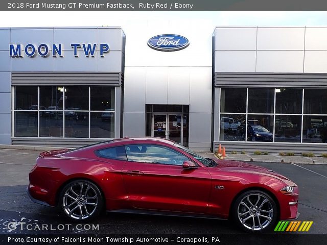 2018 Ford Mustang GT Premium Fastback in Ruby Red