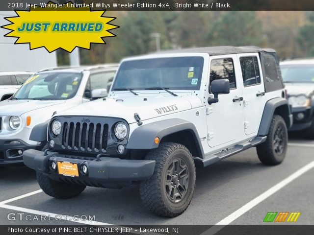 2018 Jeep Wrangler Unlimited Willys Wheeler Edition 4x4 in Bright White