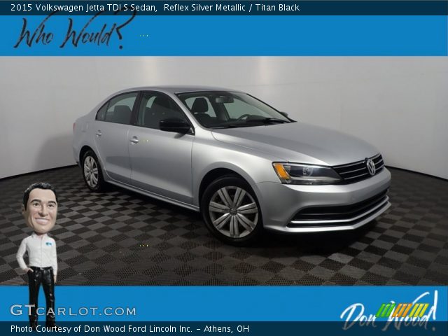 2015 Volkswagen Jetta TDI S Sedan in Reflex Silver Metallic