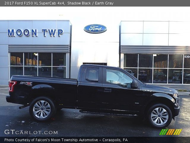 2017 Ford F150 XL SuperCab 4x4 in Shadow Black