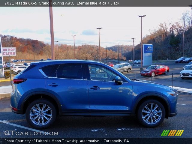 2021 Mazda CX-5 Grand Touring AWD in Eternal Blue Mica