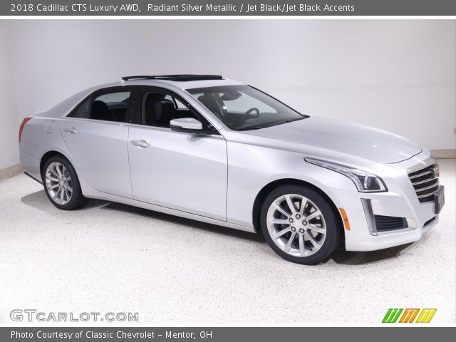 2018 Cadillac CTS Luxury AWD in Radiant Silver Metallic