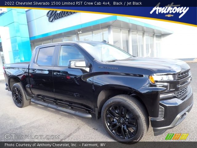 2022 Chevrolet Silverado 1500 Limited RST Crew Cab 4x4 in Black
