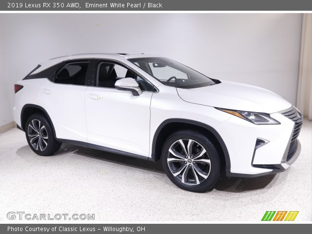 2019 Lexus RX 350 AWD in Eminent White Pearl