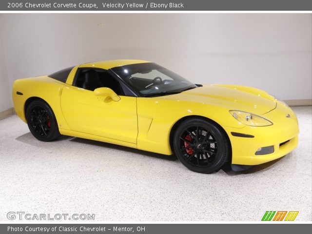 2006 Chevrolet Corvette Coupe in Velocity Yellow