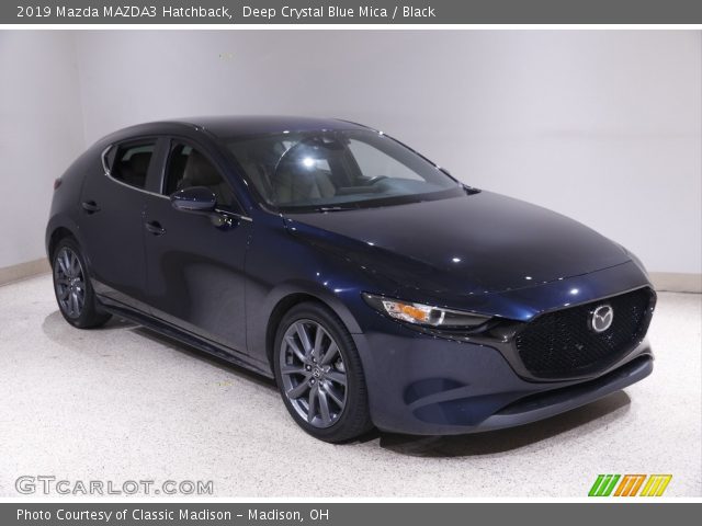 2019 Mazda MAZDA3 Hatchback in Deep Crystal Blue Mica