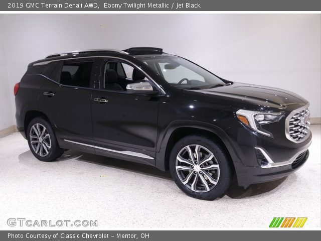 2019 GMC Terrain Denali AWD in Ebony Twilight Metallic
