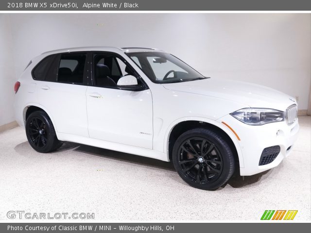 2018 BMW X5 xDrive50i in Alpine White