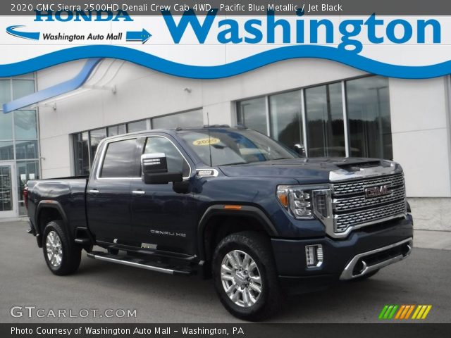 2020 GMC Sierra 2500HD Denali Crew Cab 4WD in Pacific Blue Metallic