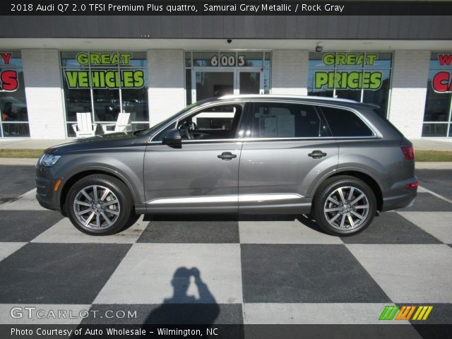 2018 Audi Q7 2.0 TFSI Premium Plus quattro in Samurai Gray Metallic