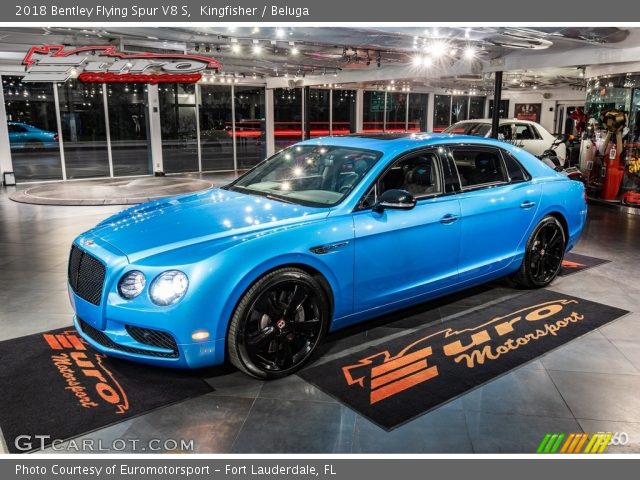 2018 Bentley Flying Spur V8 S in Kingfisher