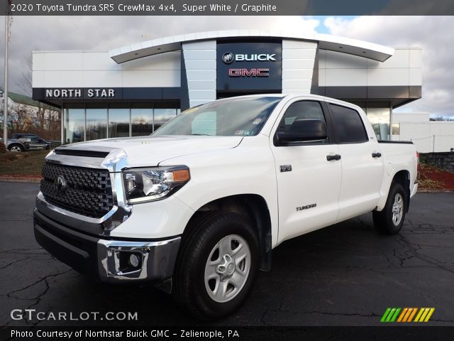 2020 Toyota Tundra SR5 CrewMax 4x4 in Super White