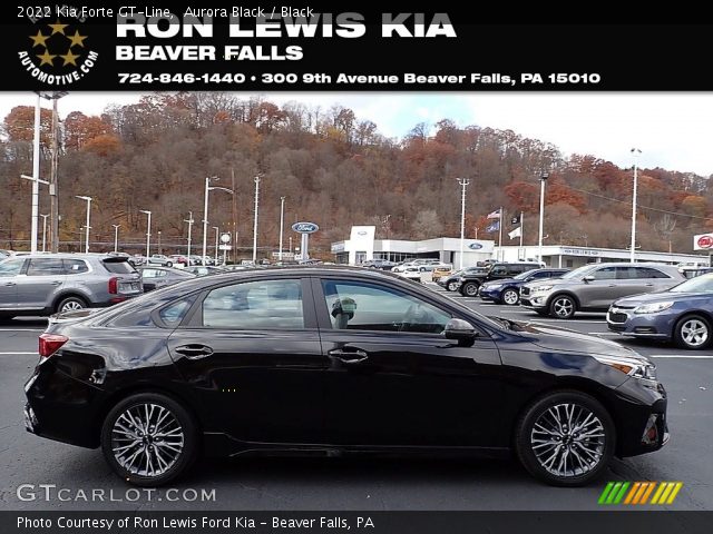 2022 Kia Forte GT-Line in Aurora Black