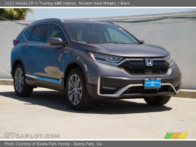 2022 Honda CR-V Touring AWD Hybrid in Modern Steel Metallic