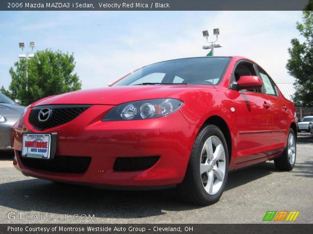 2006 Mazda MAZDA3 i Sedan in Velocity Red Mica