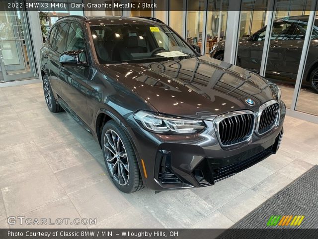 2022 BMW X3 M40i in Dark Graphite Metallic