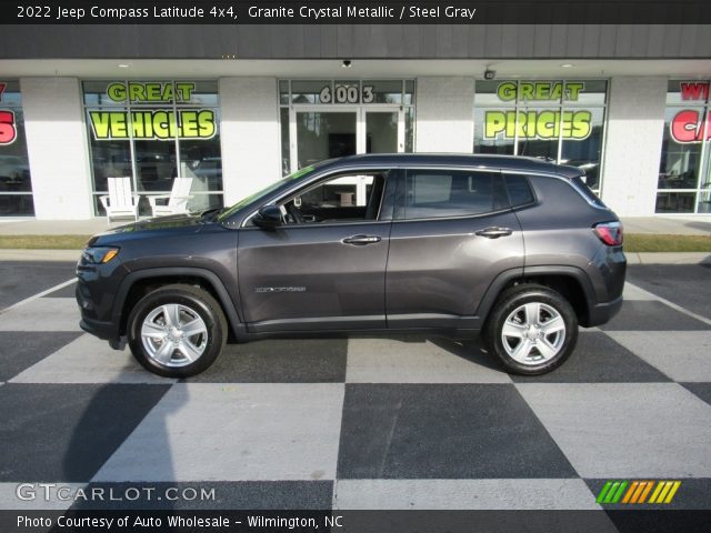 2022 Jeep Compass Latitude 4x4 in Granite Crystal Metallic