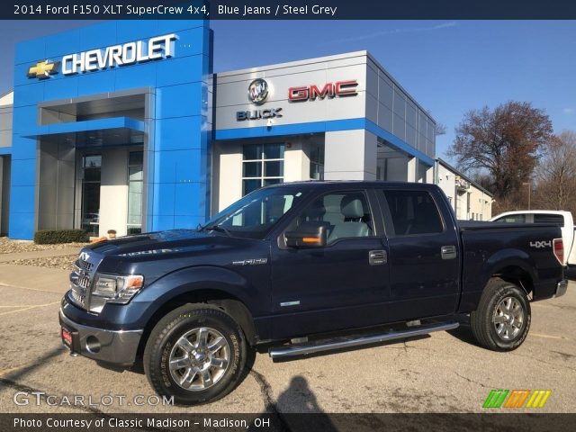 2014 Ford F150 XLT SuperCrew 4x4 in Blue Jeans