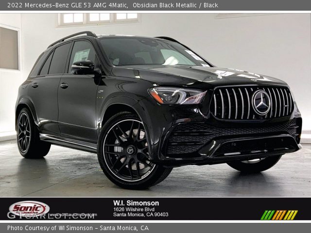 2022 Mercedes-Benz GLE 53 AMG 4Matic in Obsidian Black Metallic