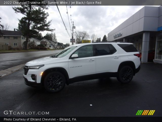 2022 Chevrolet Traverse RS in Summit White