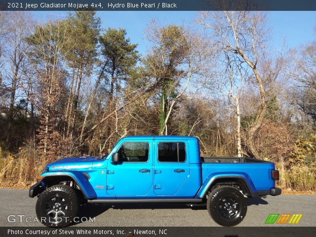 2021 Jeep Gladiator Mojave 4x4 in Hydro Blue Pearl