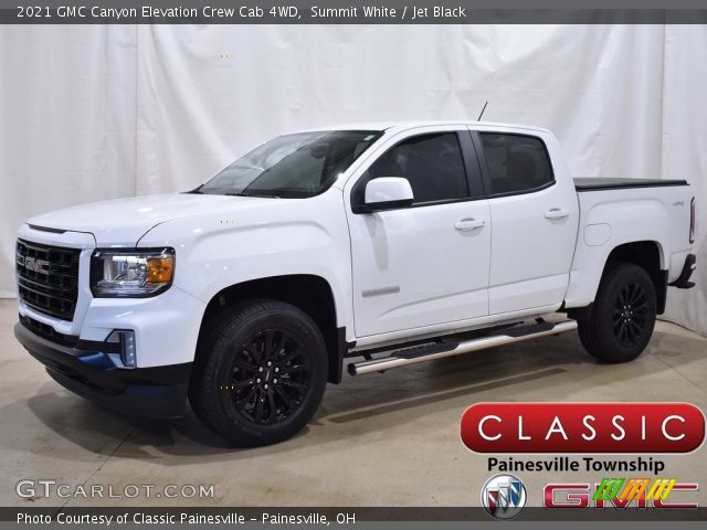 2021 GMC Canyon Elevation Crew Cab 4WD in Summit White