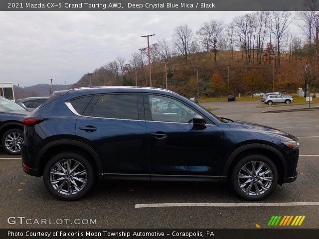 2021 Mazda CX-5 Grand Touring AWD in Deep Crystal Blue Mica