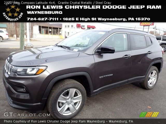2022 Jeep Compass Latitude 4x4 in Granite Crystal Metallic