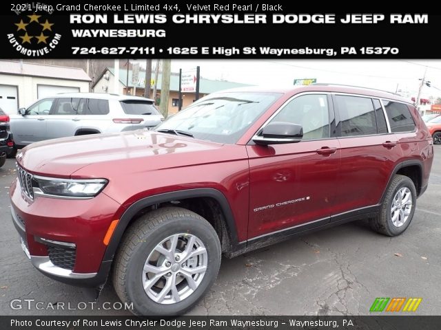 2021 Jeep Grand Cherokee L Limited 4x4 in Velvet Red Pearl