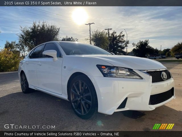 2015 Lexus GS 350 F Sport Sedan in Ultra White
