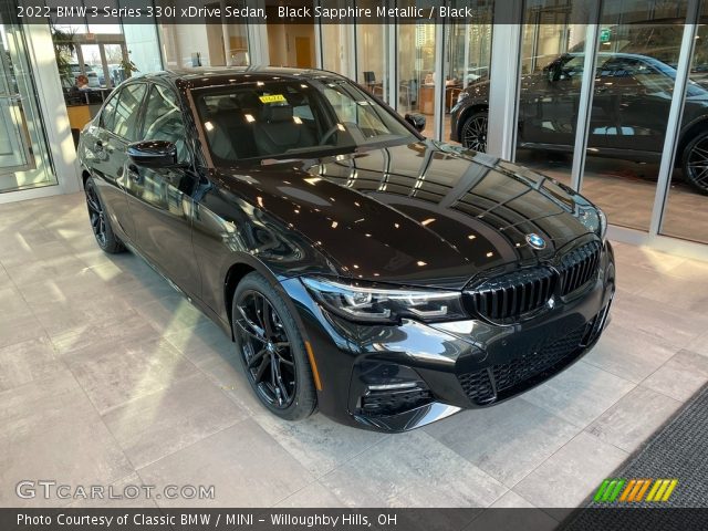 2022 BMW 3 Series 330i xDrive Sedan in Black Sapphire Metallic