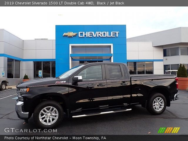 2019 Chevrolet Silverado 1500 LT Double Cab 4WD in Black