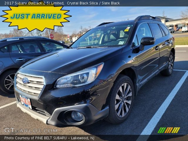 2017 Subaru Outback 2.5i Limited in Crystal Black Silica