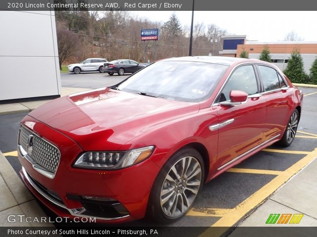2020 Lincoln Continental Reserve AWD in Red Carpet