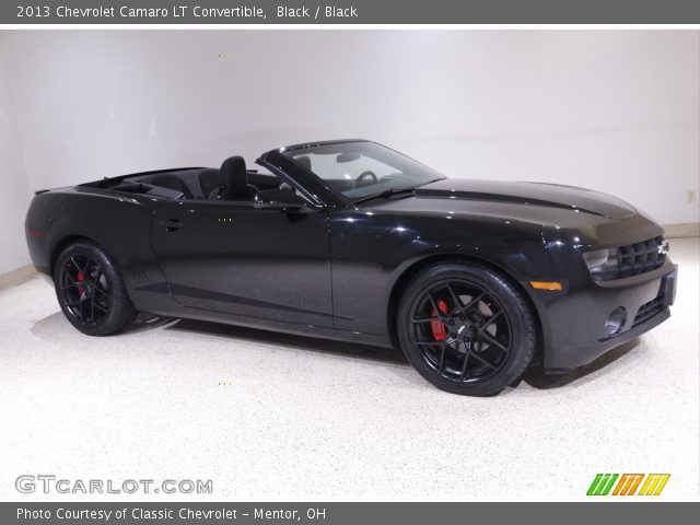 2013 Chevrolet Camaro LT Convertible in Black