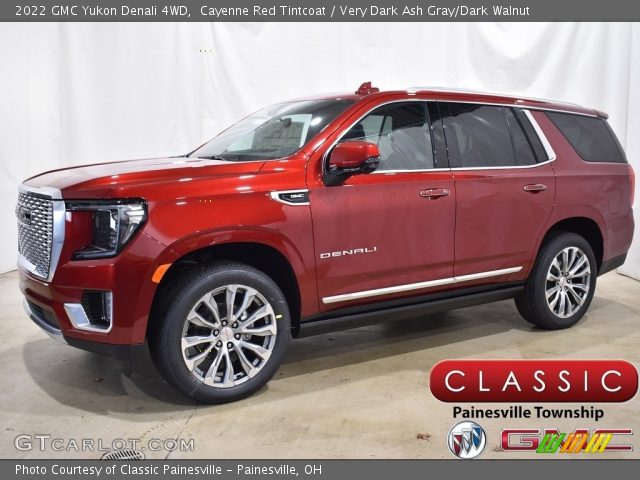 2022 GMC Yukon Denali 4WD in Cayenne Red Tintcoat